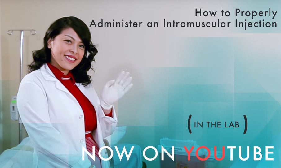 IN THE LAB How to Properly Administer an Intramuscular Injection