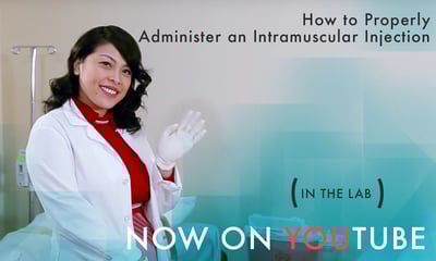 IN THE LAB: How to Properly Administer an Intramuscular Injection