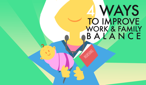 4 ways to improve work and family balance